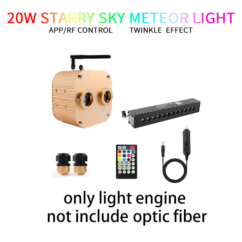 Car Roof Star Light Fiber Optic - Lámpara de techo para Interior de