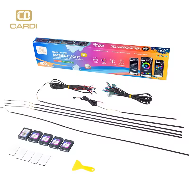 Car Ambient Lighting 18 In 1 - Tira de luces LED de neón