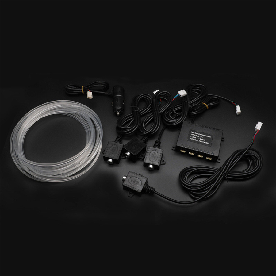 Car Dashboard Light Fiber Optic - Lámparas de ambiente de fibra óptica
