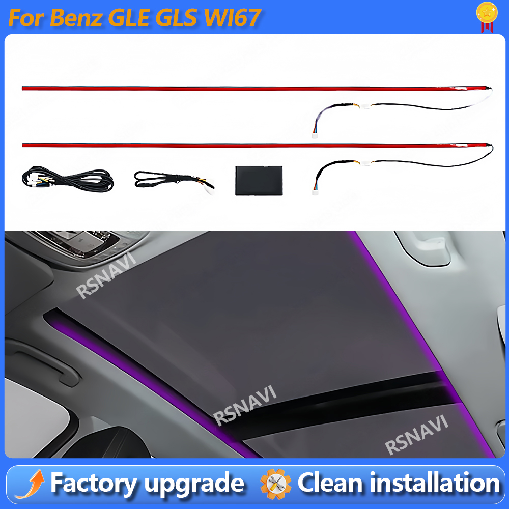Car Ambient Lighting 64 Color - Luz Ambiental LED de 64 Colores