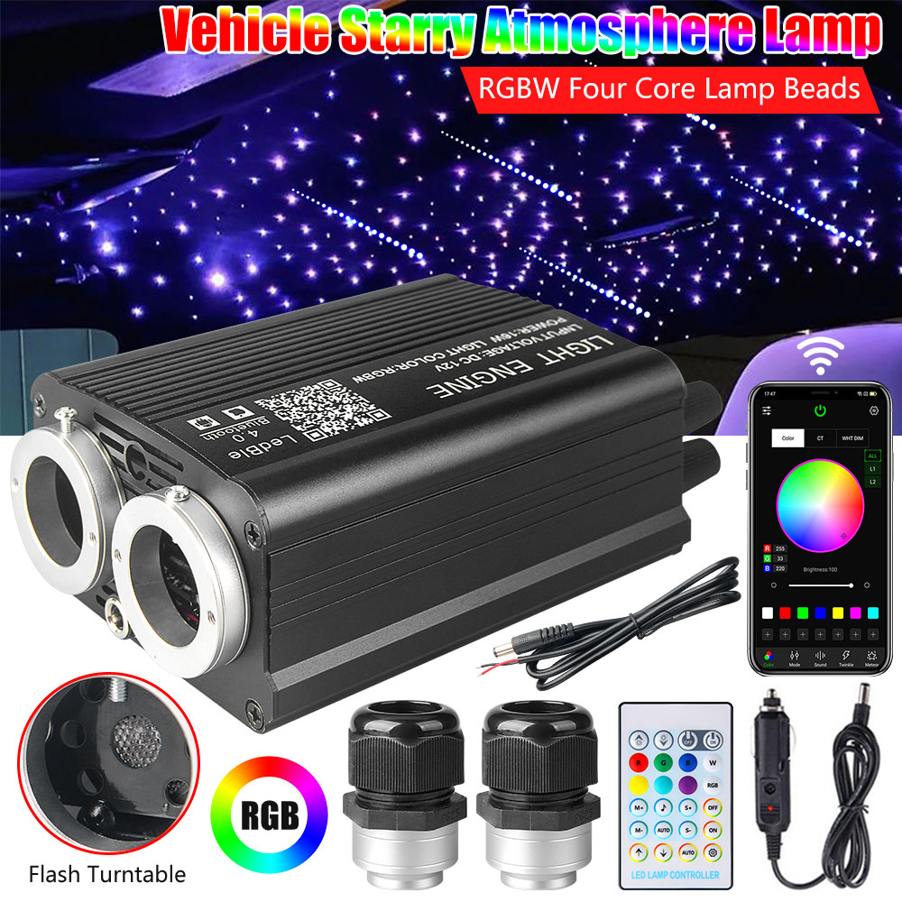 Car Roof Star Light Fiber Optic - Kit de luces de fibra óptica