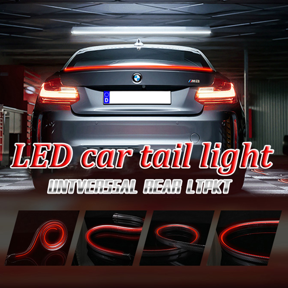 Car Led Strip 12V Waterproof - Dynamic-pegatina de alerón trasero para coche,