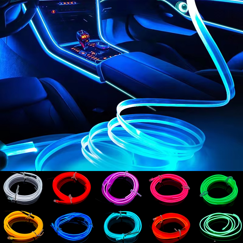Car Dashboard Light Fiber Optic - Oprah-Lámparas decorativas para Interior de coche,