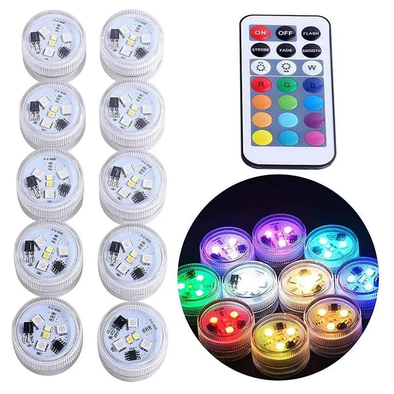 Car Ambient Light Kit With Remote - Nuevo adhesivo inalámbrico LED luz ambiental