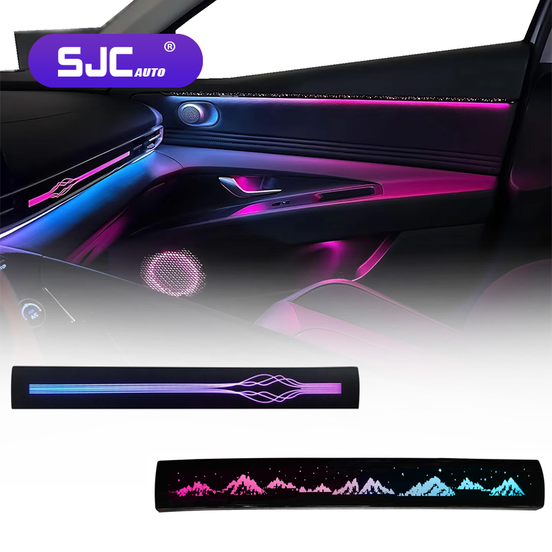Car Ambient Lighting 64 Color - Nueva Iluminación Ambiental para Auto SJC