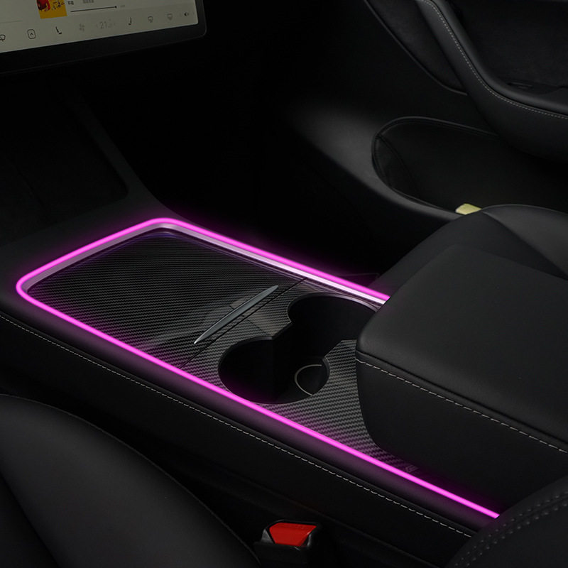 Car Dashboard Light Fiber Optic - Luz ambiental LED para el panel