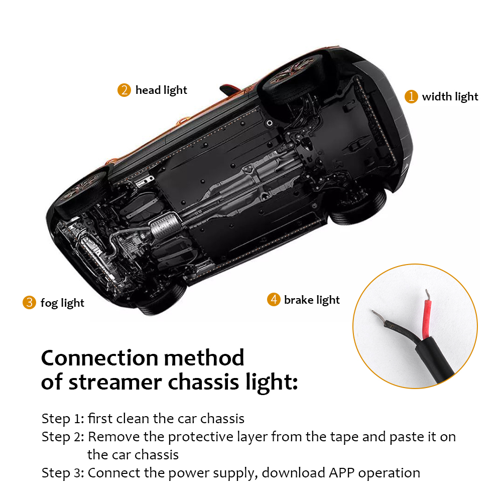 Tira de luces LED de neón RGB  - Car Led Strip 12V Waterproof reseña y precio
