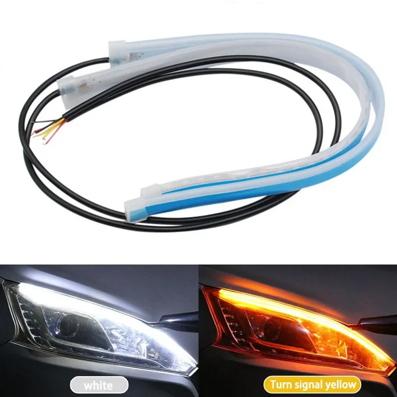 1 par de luces LED DRL de 12V  - Car Led Strip 12V Waterproof reseña y precio