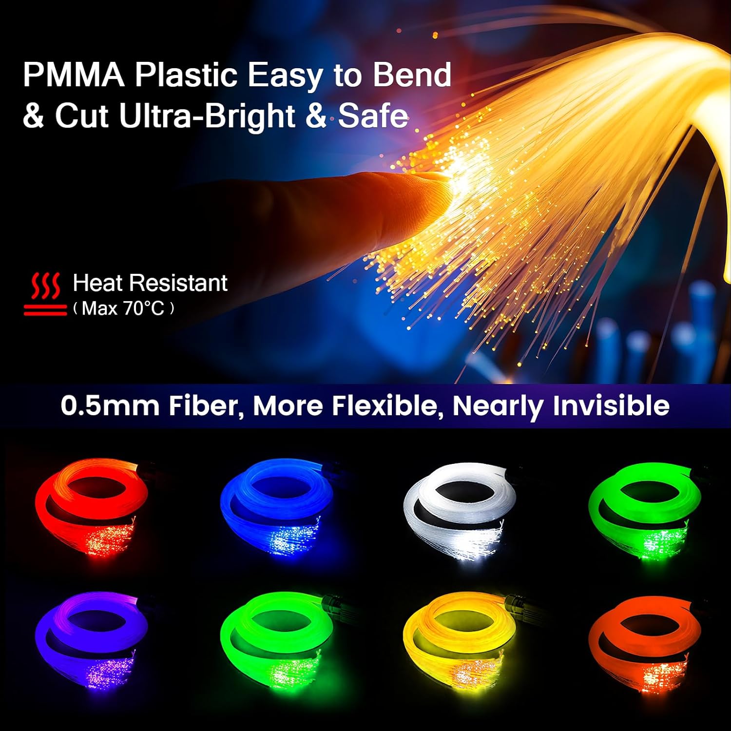 VASTFIRE Kit de Iluminación RG - Car Roof Star Light Fiber Optic reseña y precio