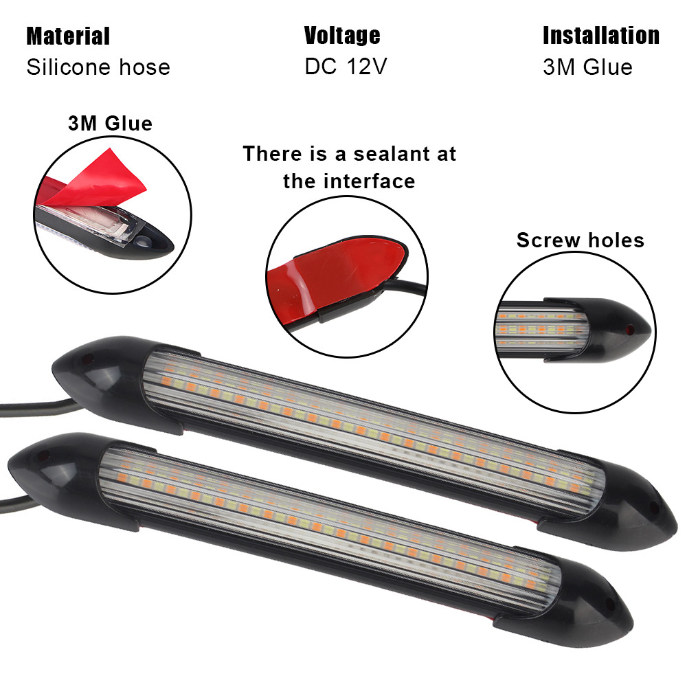 Estilo de coche señal de giro  - Car Led Strip 12V Waterproof reseña y precio