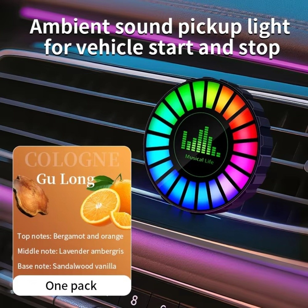 Luz Ambiental Recargable para  - Car Ambient Light Sound Activated reseña y precio