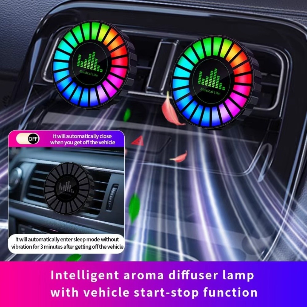 Luz Ambiental Recargable para  - Car Ambient Light Sound Activated reseña y precio
