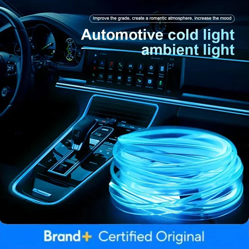 Luz ambiental para el interior - Car Interior Neon Light Usb reseña y precio