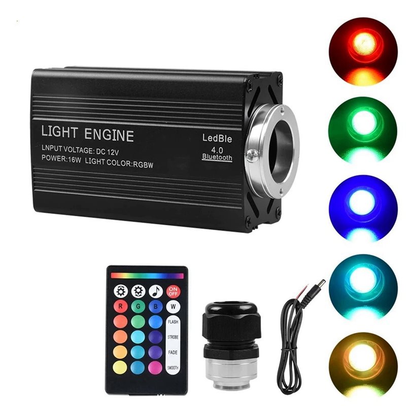 Luz Ambiental Interior A60E, K - Car Roof Star Light Fiber Optic reseña y precio