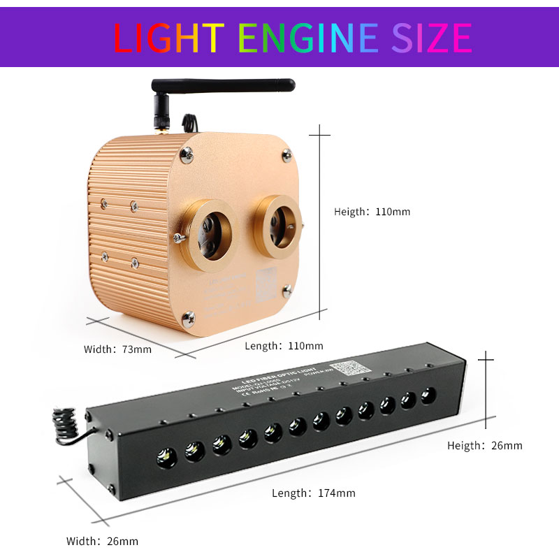 Lámpara de techo para Interior - Car Roof Star Light Fiber Optic reseña y precio
