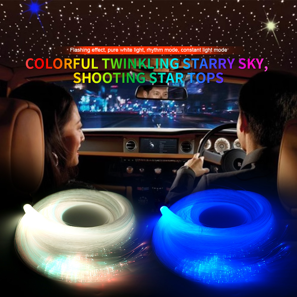 Luz de cielo estrellado centel - Car Roof Star Light Fiber Optic reseña y precio