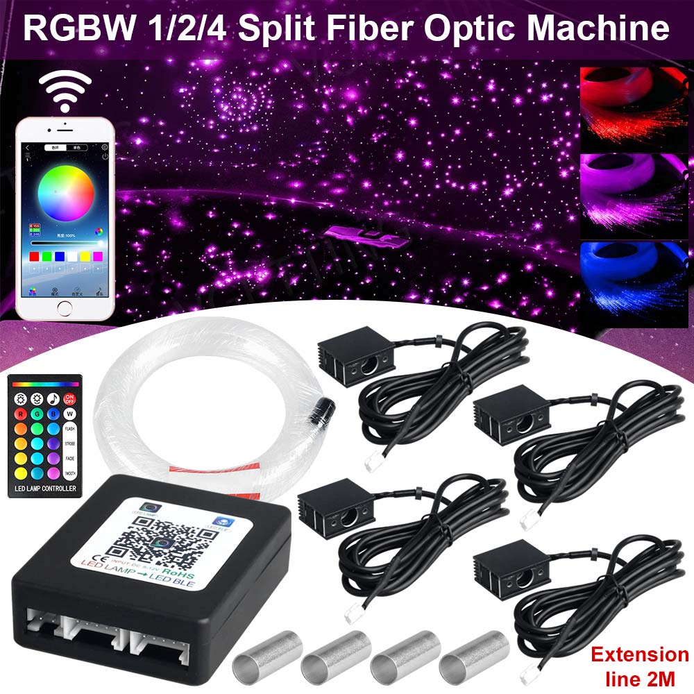 Luz de techo de fibra óptica R - Car Roof Star Light Fiber Optic reseña y precio