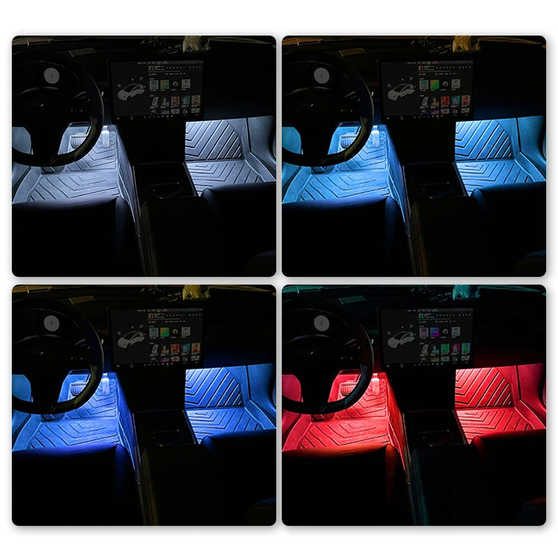 Luz de Neón para Auto, Luz LED - Car Interior Neon Light Usb reseña y precio