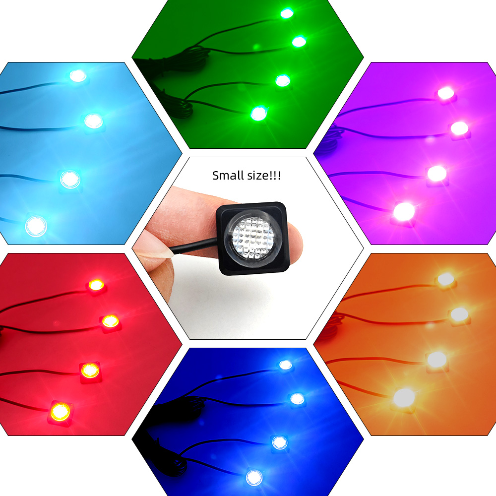 Luz para reposapiés de coche c - Car Footwell Light Rgb Bluetooth reseña y precio