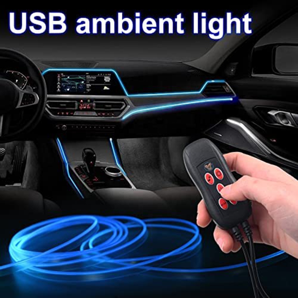 Tira de luces LED para el salp - Car Dashboard Light Fiber Optic reseña y precio