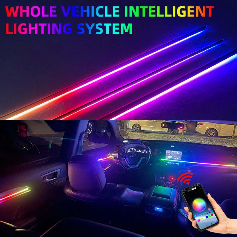 Luz ambiental para coche 18 en - Car Ambient Lighting 18 In 1 reseña y precio