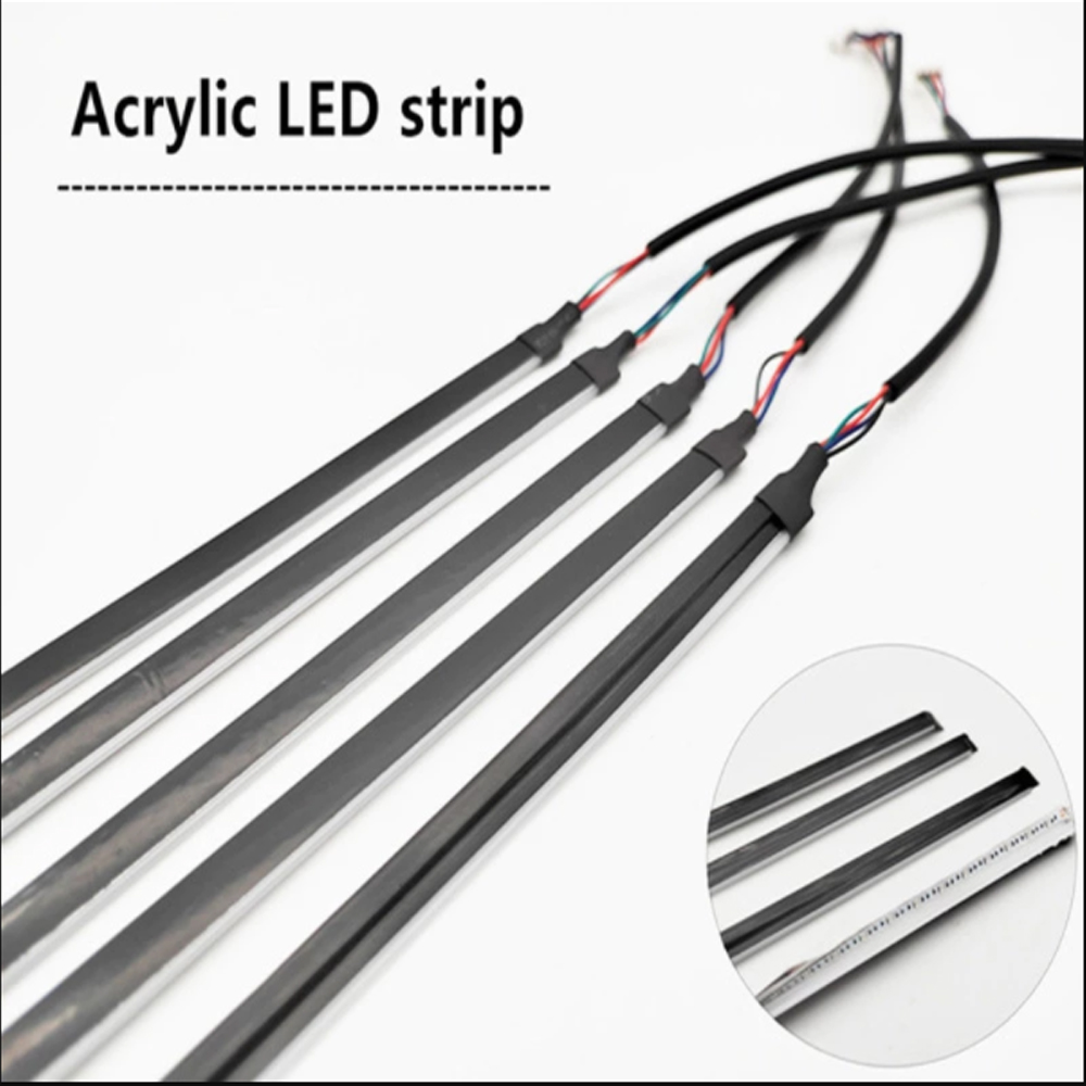 Guadsun-tira de luces LED de 7 - Car Dashboard Light Fiber Optic reseña y precio