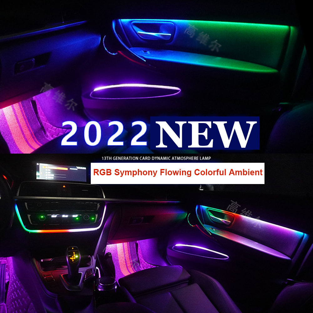 6 10 14 en 1 18 en 1 LED sinfo - Car Dashboard Light Fiber Optic reseña y precio