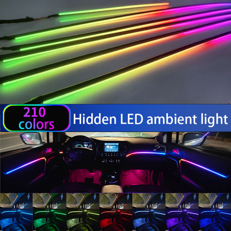 Luz ambiental para coche/bande - Car Interior Led Strip App Control reseña y precio