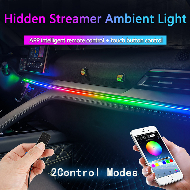 Luz ambiental para coche/bande - Car Interior Led Strip App Control reseña y precio