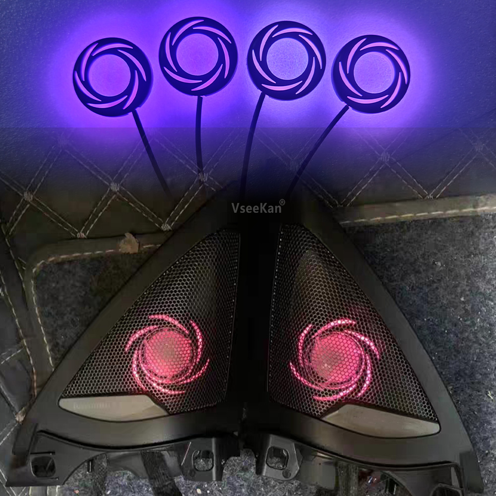 Luces Ambientales para Coche,  - Car Ambient Lighting 64 Color reseña y precio