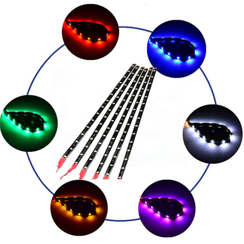 6 uds impermeable 15 SMD DC 12 - Car Led Strip 12V Waterproof reseña y precio
