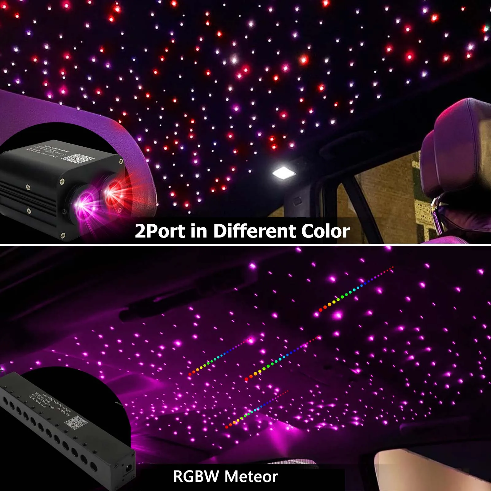 Luz LED de techo de coche con  - Car Roof Star Light Fiber Optic reseña y precio