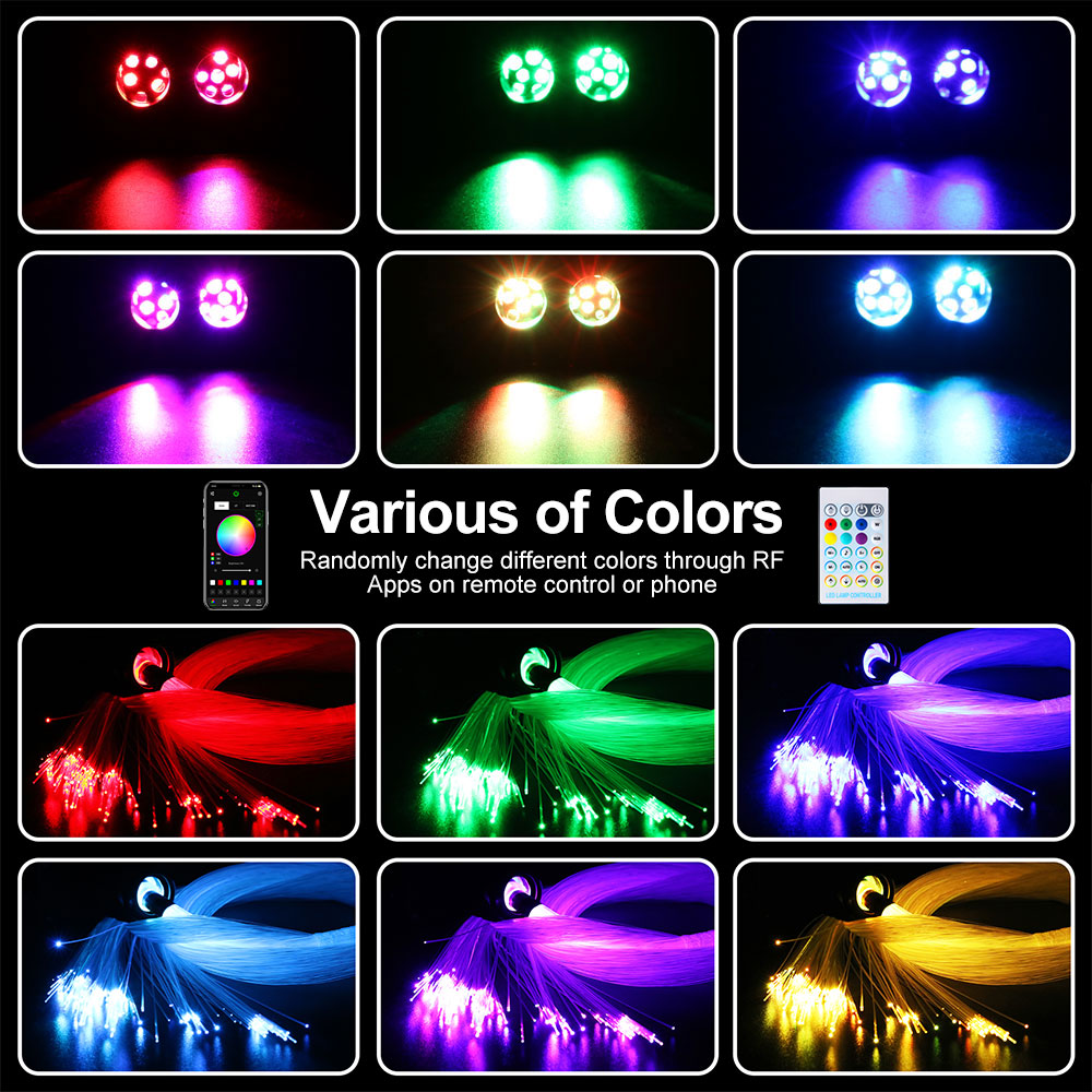 Kit de luces de fibra óptica p - Car Roof Star Light Fiber Optic reseña y precio
