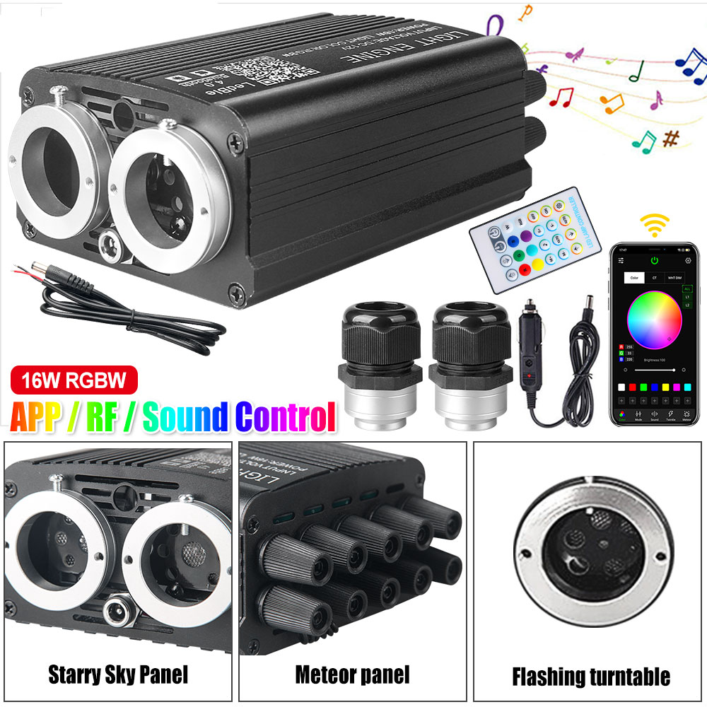 Kit de luces de fibra óptica p - Car Roof Star Light Fiber Optic reseña y precio