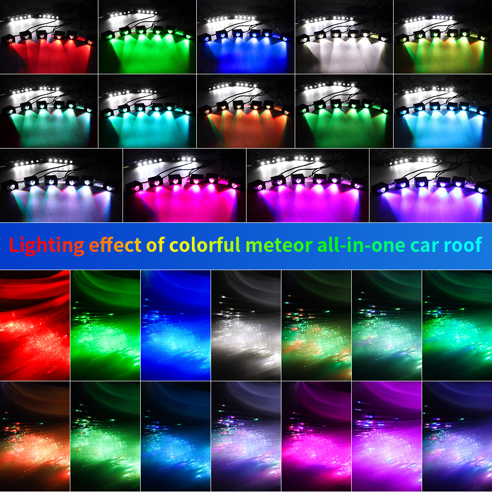 16W Twinkle Starry Sky Car Sta - Car Roof Star Light Fiber Optic reseña y precio