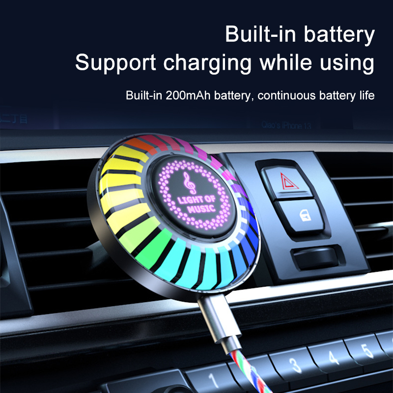 Luz de ritmo musical para coch - Car Ambient Light Sound Activated reseña y precio