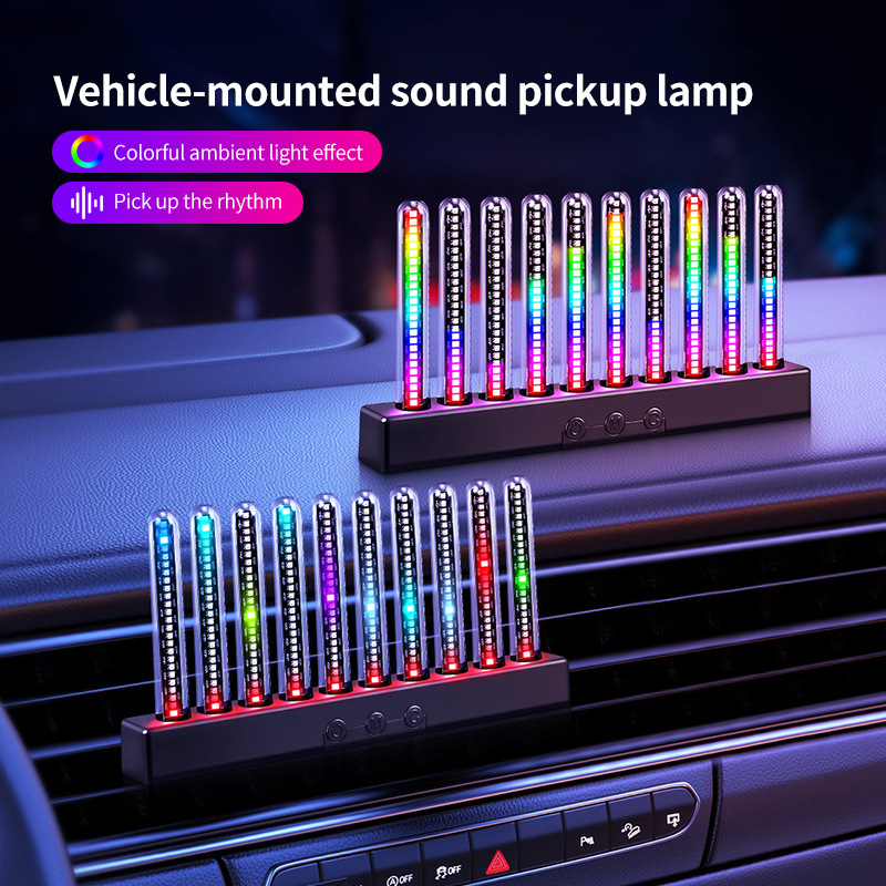 Iluminación ambiental para aut - Car Ambient Light Sound Activated reseña y precio