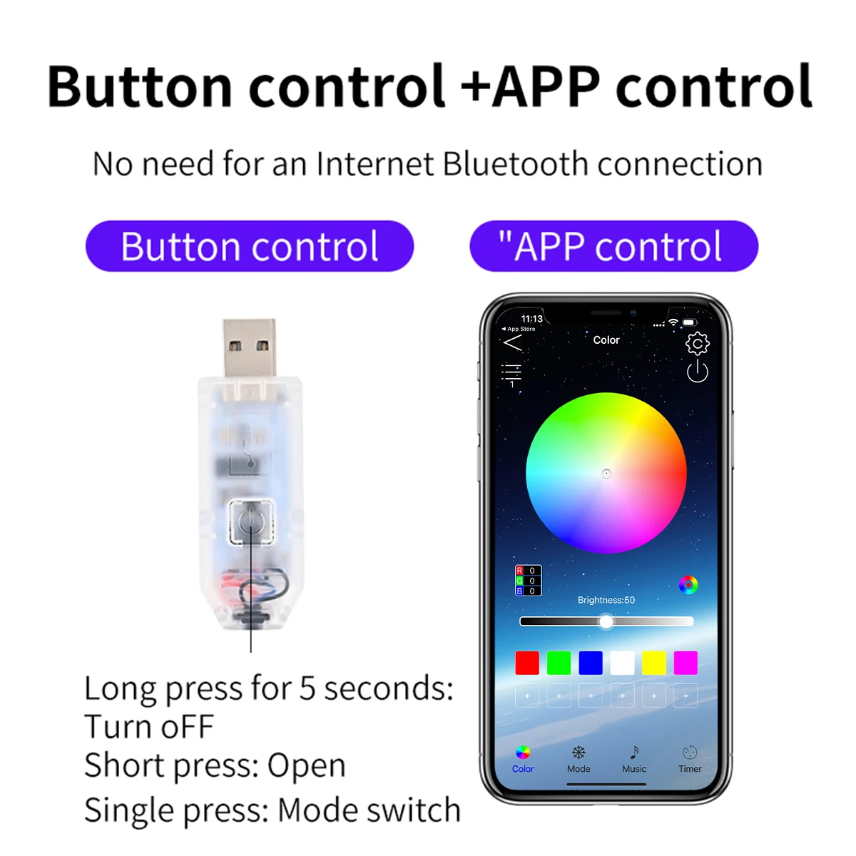 Luz de neón sinfónica para ven - Car Interior Neon Light Usb reseña y precio