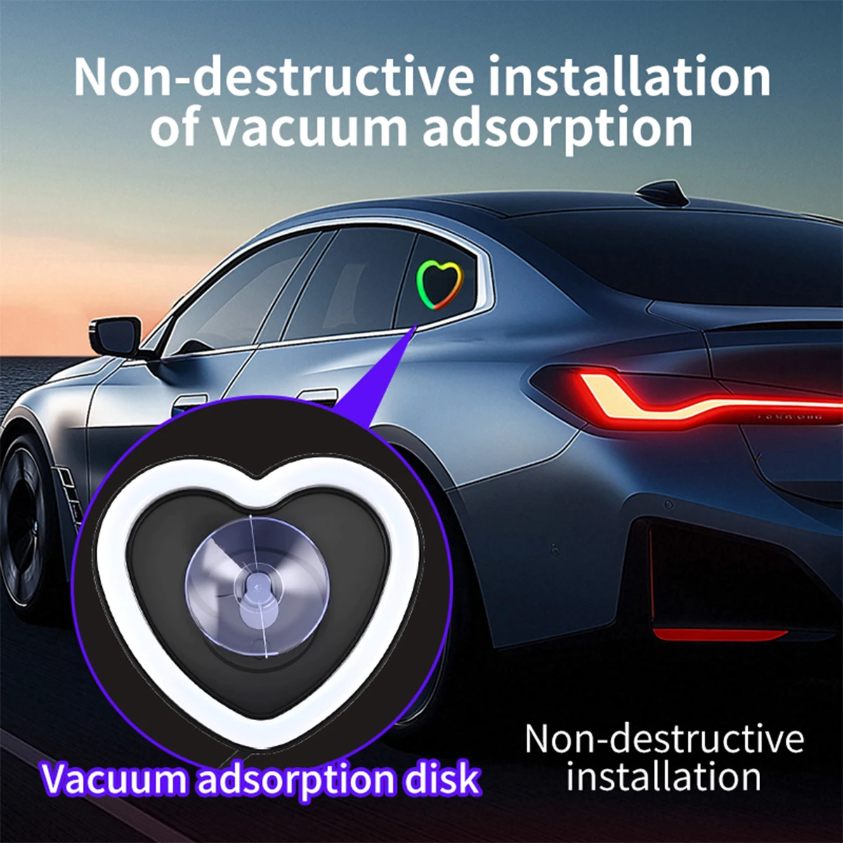 Luz de neón sinfónica para ven - Car Interior Neon Light Usb reseña y precio