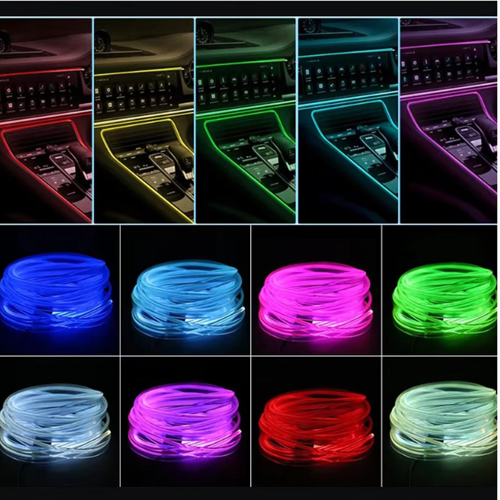 Iluminación ambiental interior - Car Ambient Light Sound Activated reseña y precio