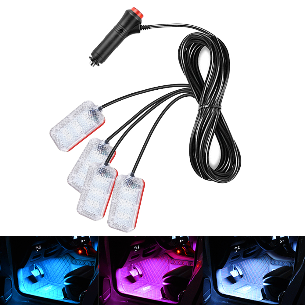 Luz LED de neón para coche, lu - Car Interior Neon Light Usb reseña y precio