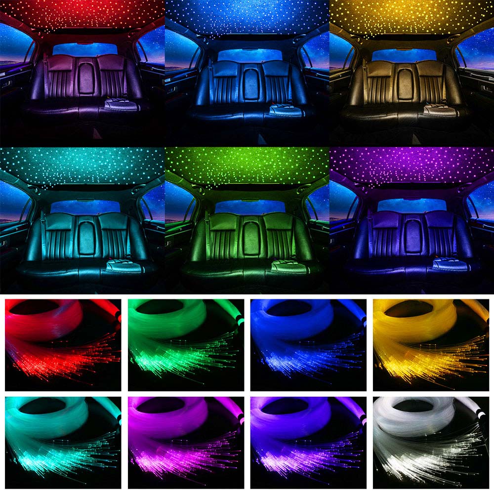 Luz de Techo RGBW 1+1 con Efec - Car Roof Star Light Fiber Optic reseña y precio