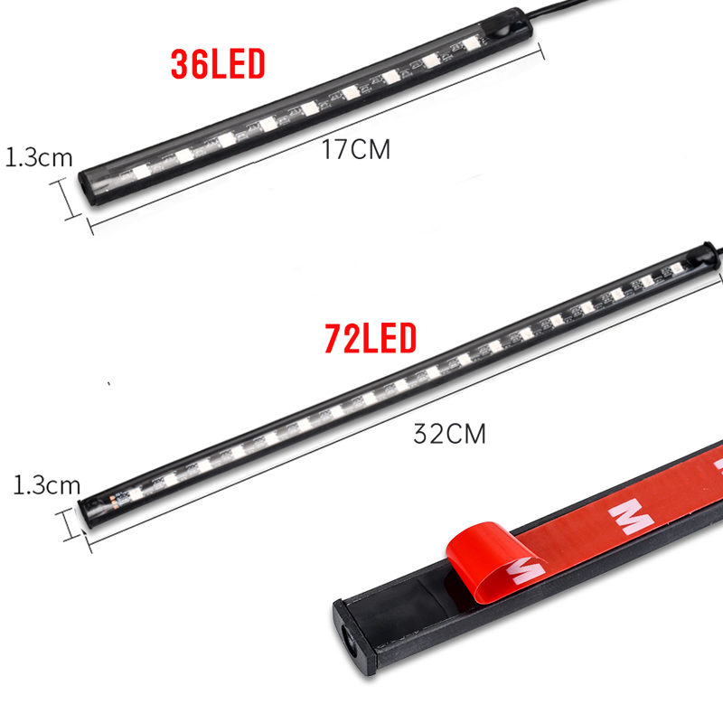 Aplicación LED motocicleta coc - Car Led Strip 12V Waterproof reseña y precio