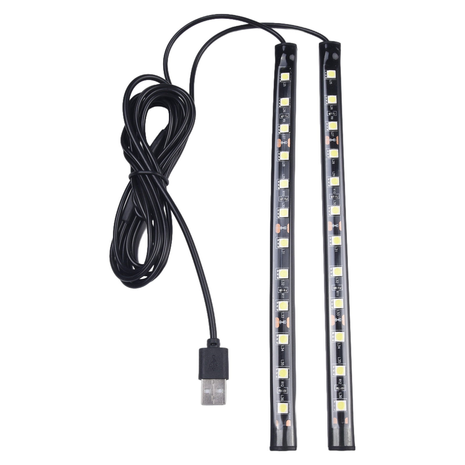 Tira de Luces LED para Auto de - Car Interior Led Strip App Control reseña y precio