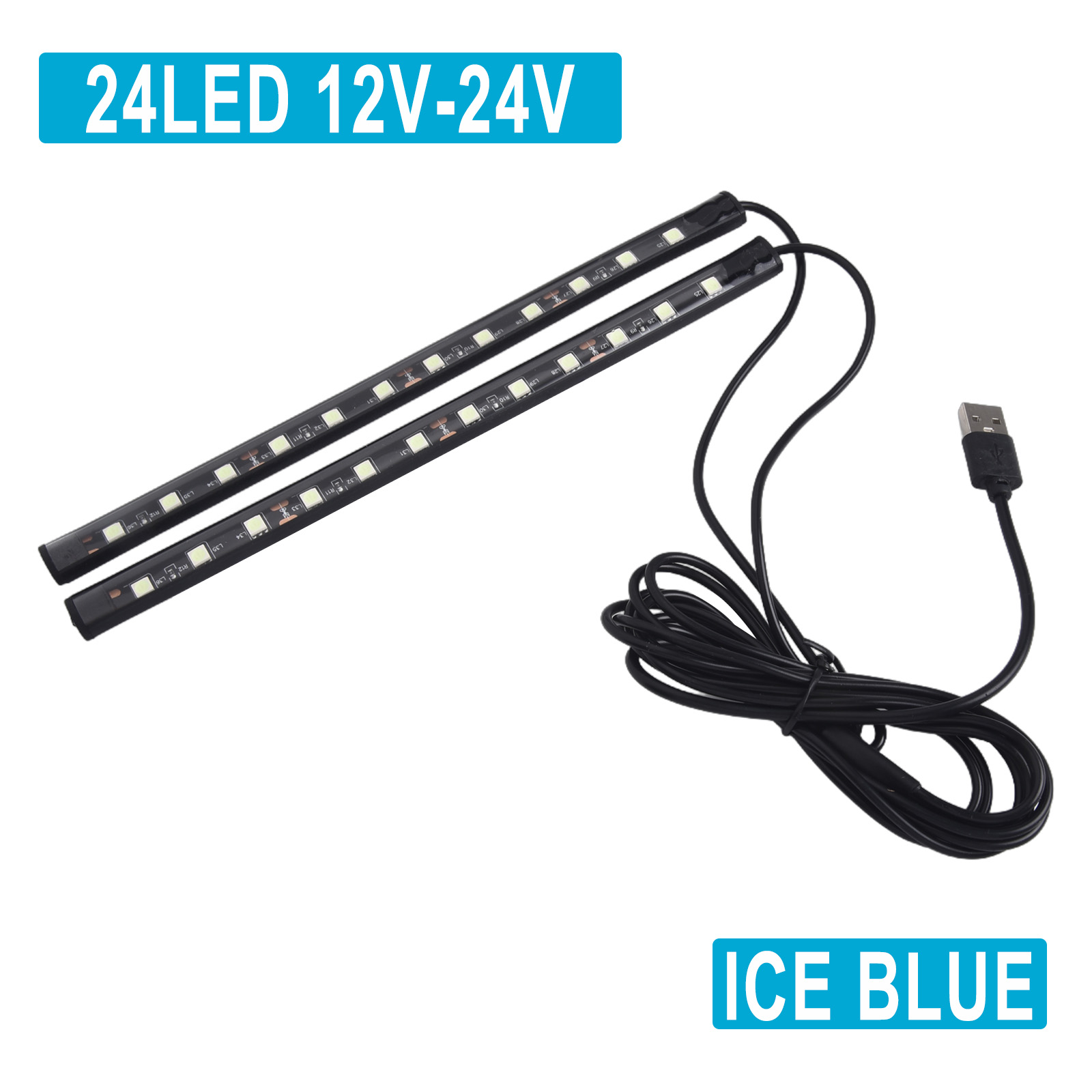 Tira de Luces LED para Auto de - Car Interior Led Strip App Control reseña y precio