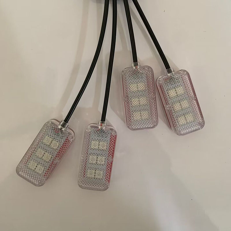 Luz LED de neón de doble contr - Car Interior Neon Light Usb reseña y precio
