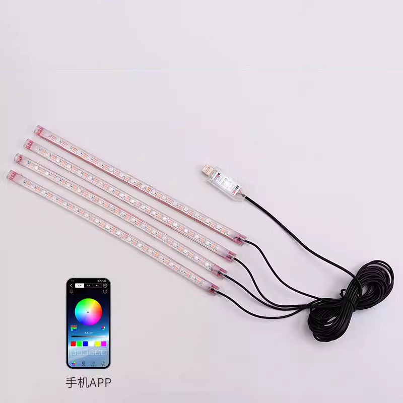 Kit de Luces LED de Neón para  - Car Ambient Light Kit With Remote reseña y precio