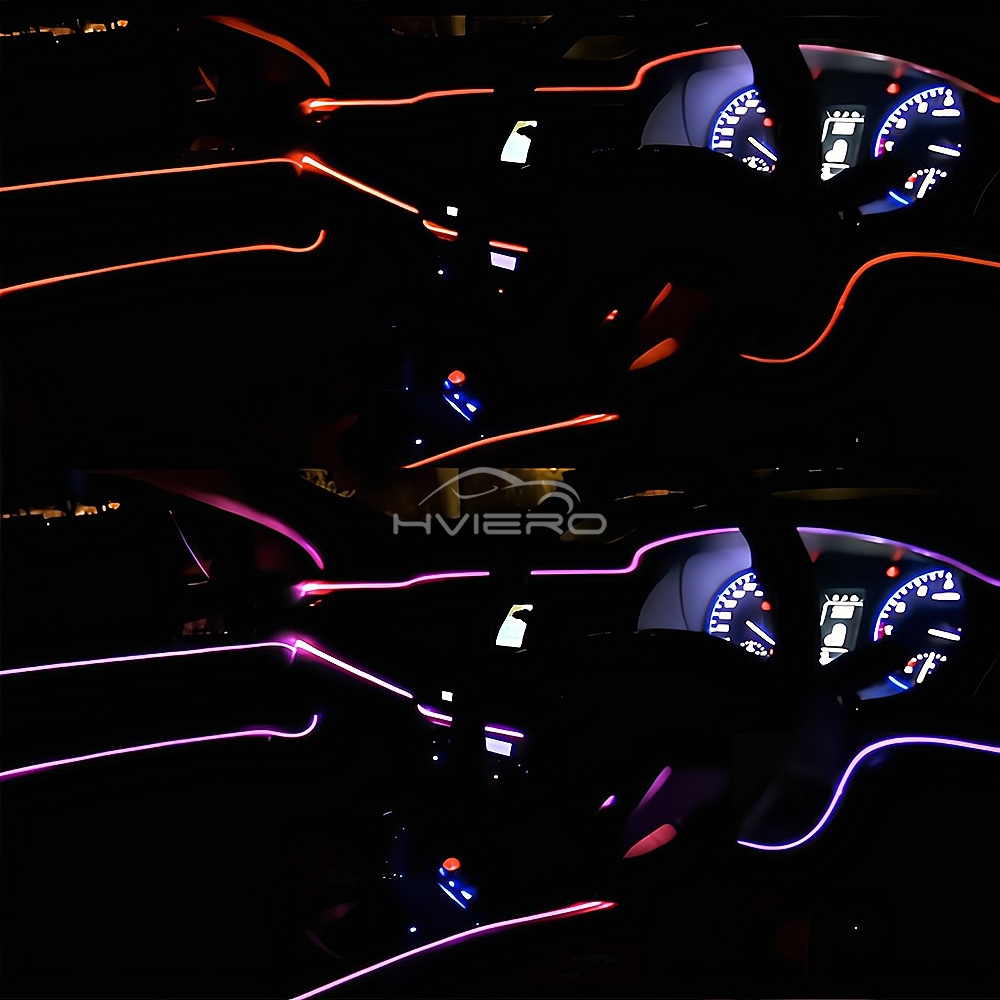 Lámpara de Ambiente Interior p - Car Interior Neon Light Usb reseña y precio