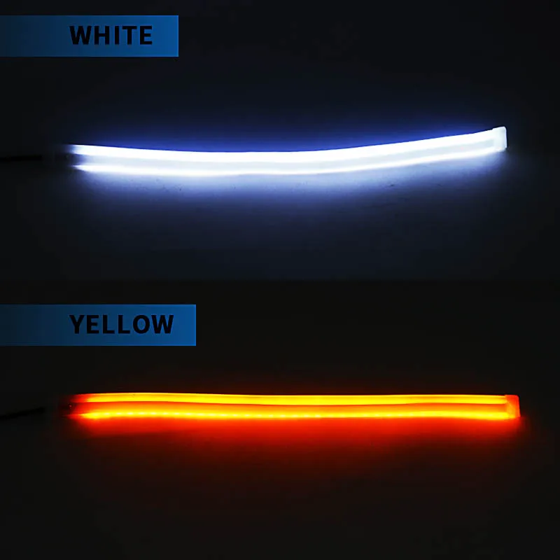 2 uds DRL luces de circulación - Car Led Strip 12V Waterproof reseña y precio
