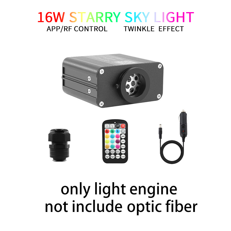 Luz Led de techo con cielo est - Car Roof Star Light Fiber Optic reseña y precio